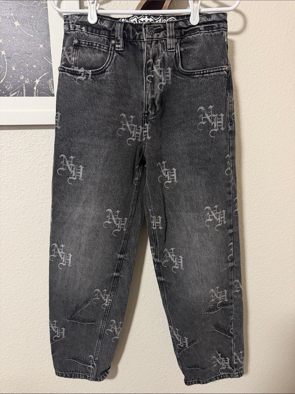 Ninth Hall Ambush Black Wash Loose Fit Jean